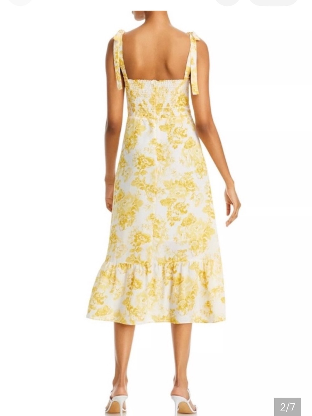 Aqua Yellow dress